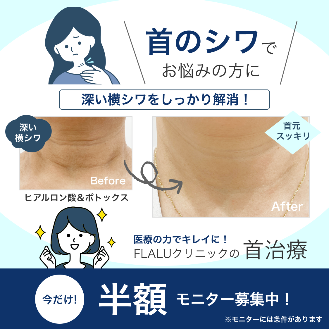 HIRFWAVE 皮膚のアイロン！首のシワにも。 首のシワ気なっていませ
