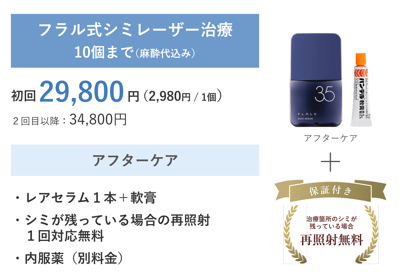 東京大阪_フラル式_シミ取り放題10_価格表_250930 (1)