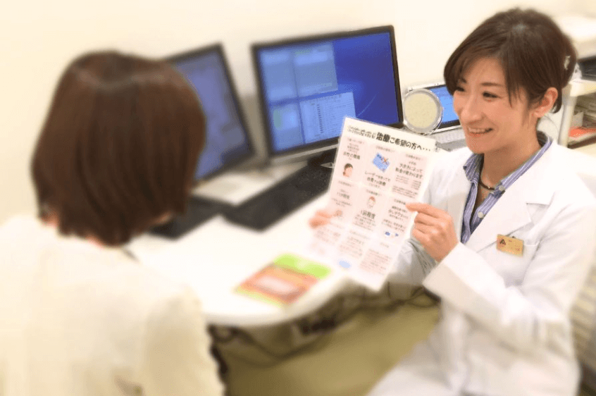 医師診察中
