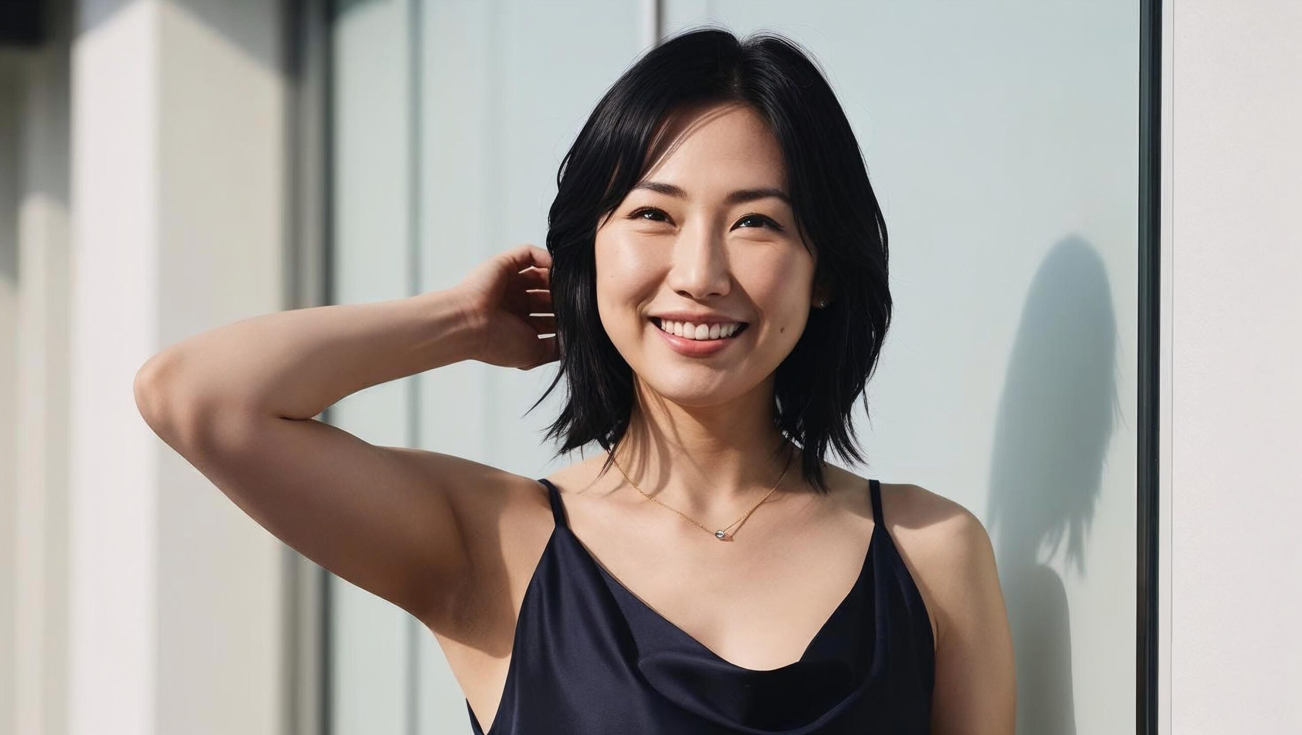 脇に自信のある女性