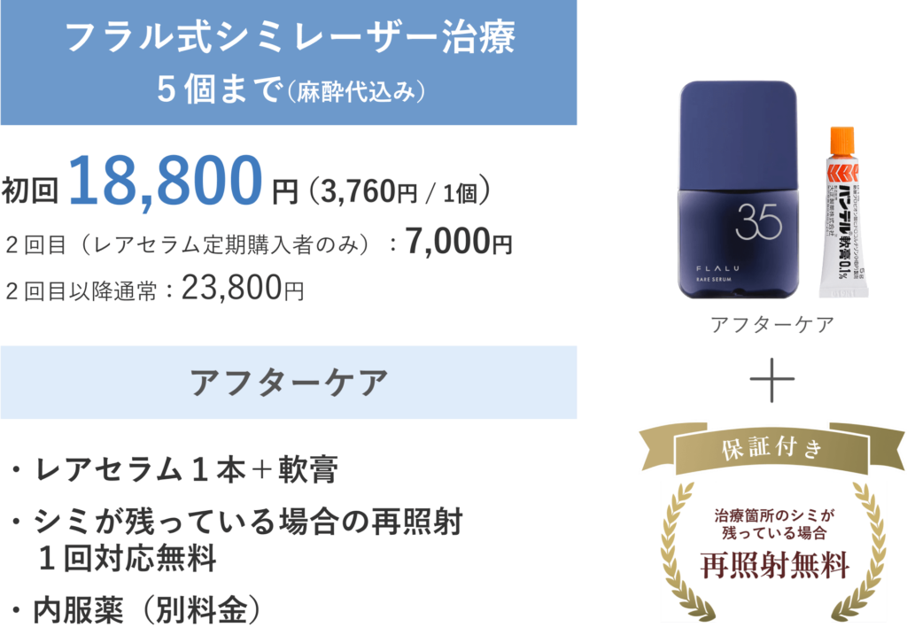 シミ取りレーザー5_価格_250630