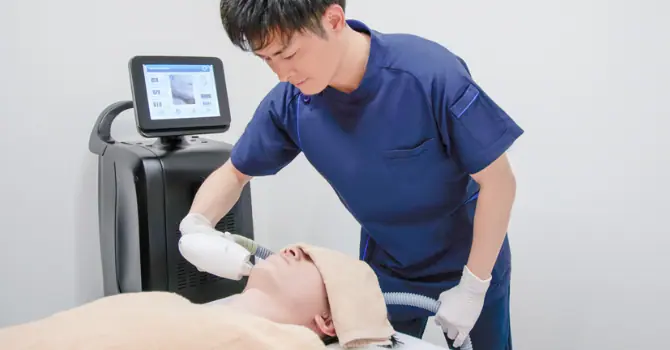 メンズ医療脱毛の男性スタッフのイメージ