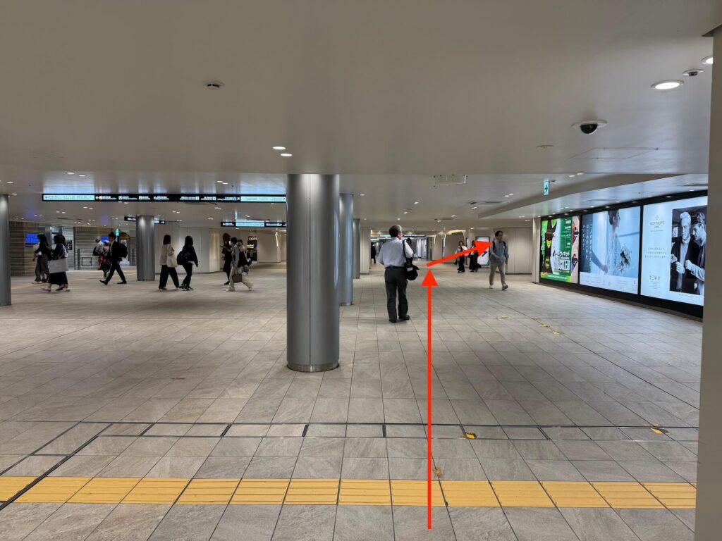 大阪駅からFLALUクリニック大阪梅田院