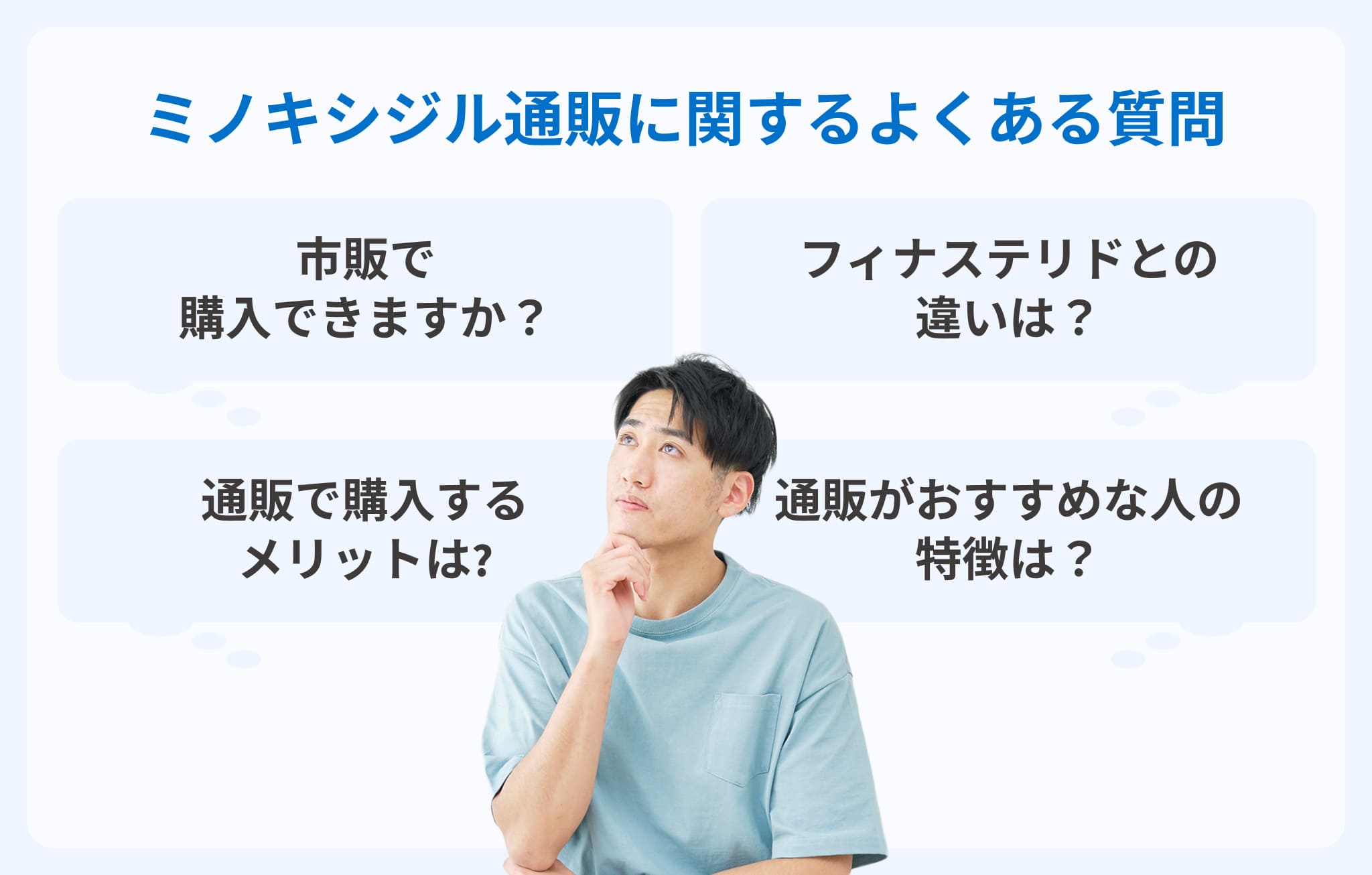 ミノキシジル通販に関するよくある質問