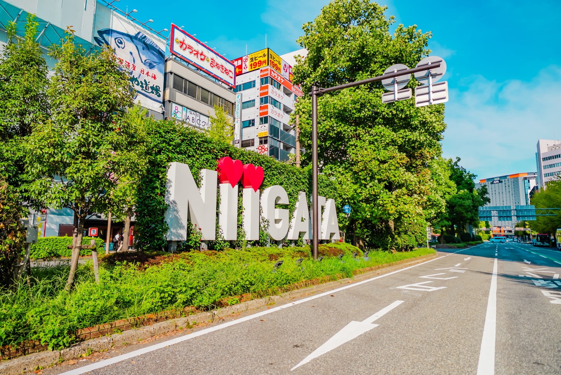 新潟駅周辺のイメージ