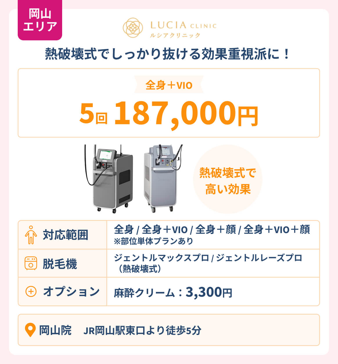 岡山エリア_ルシアクリニック