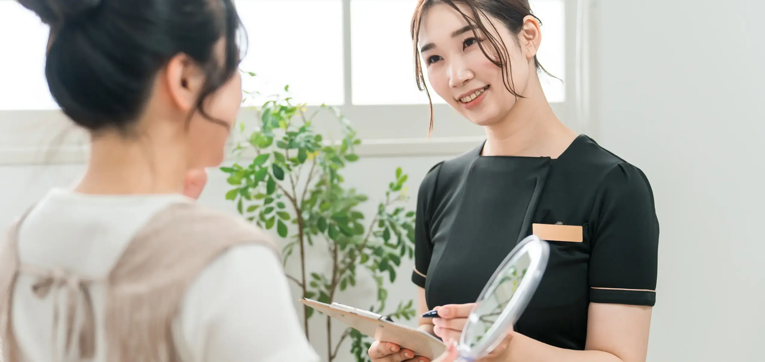 医療脱毛の無料カウンセリング風景