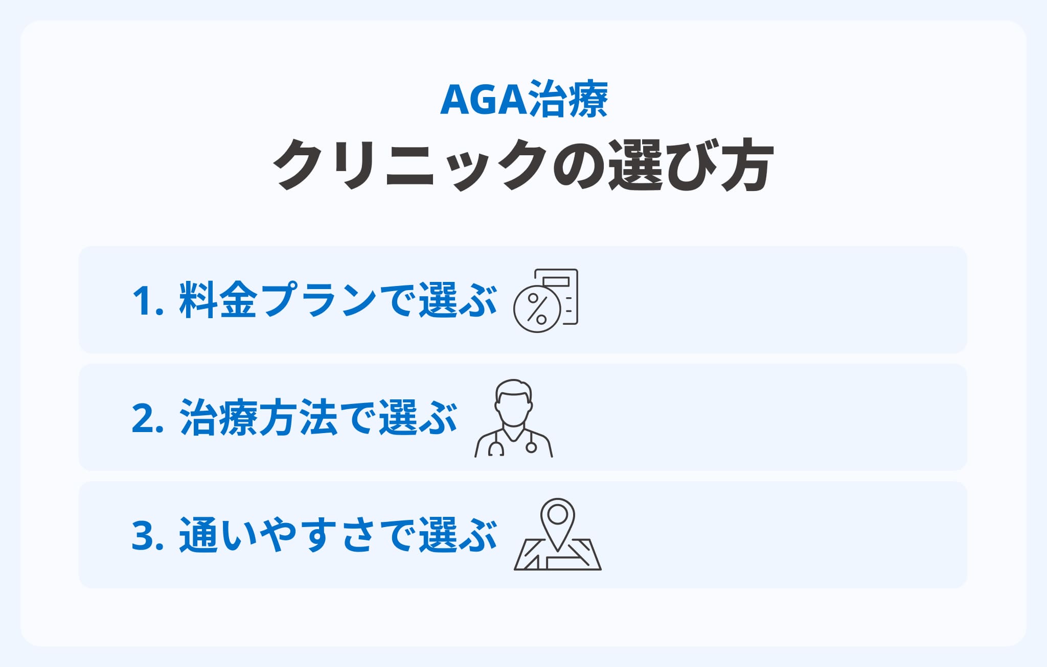 名古屋でAGA治療を受けるクリニックの失敗しない選び方