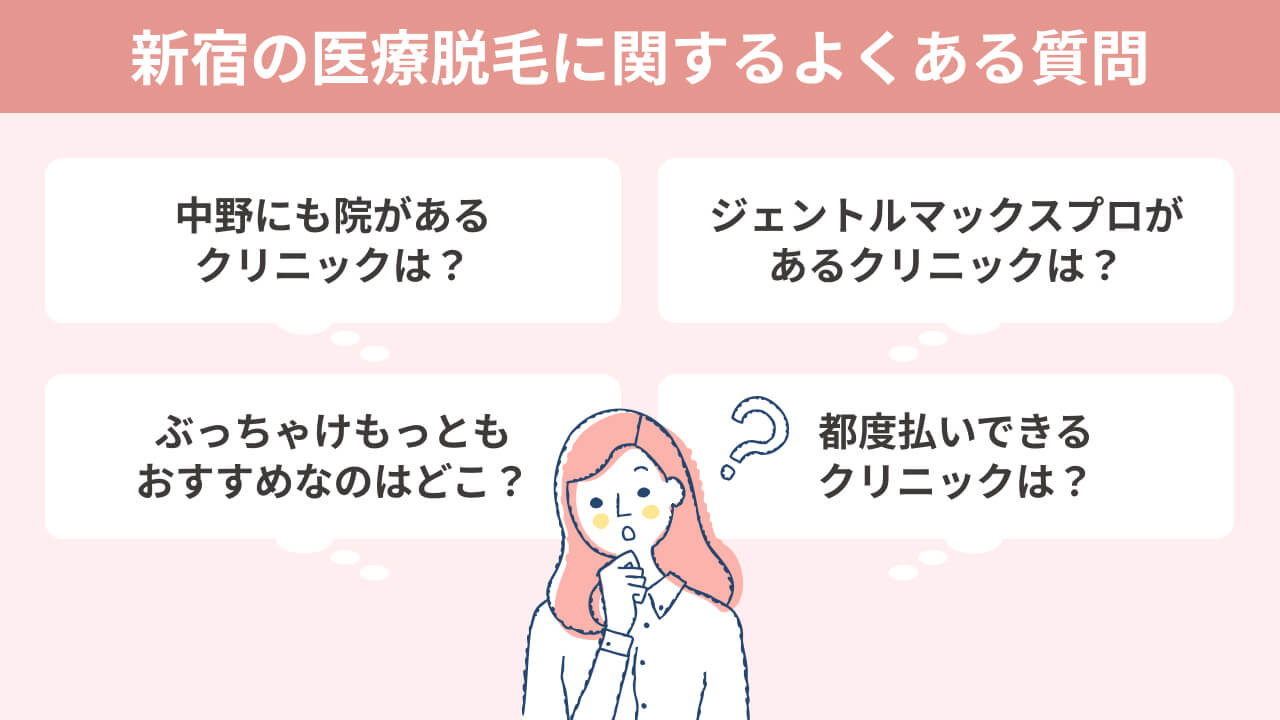 新宿のよくある質問