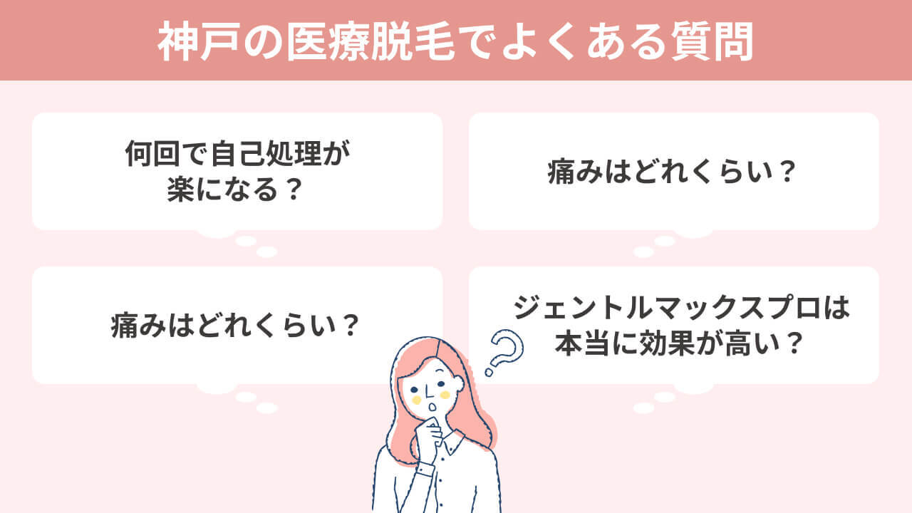 神戸のおすすめ医療脱毛クリニック9院