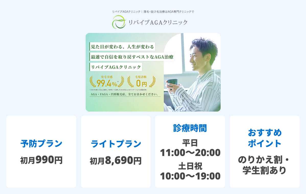 リバイブAGAクリニック
