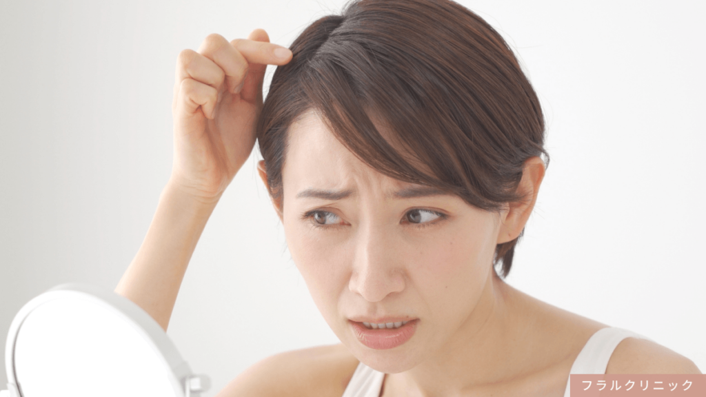 8_ミノキシジルの副作用で特に気になる初期脱毛と多毛症_女性の薄毛にミノキシジル