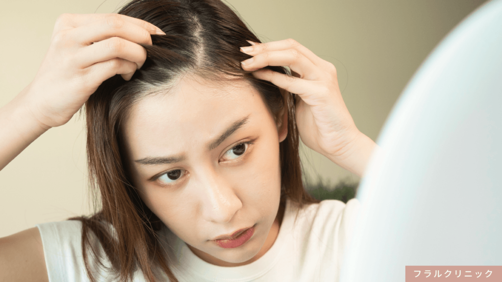 12_薄毛治療はすぐに髪が増える治療ではない_女性のつむじはげは治る?