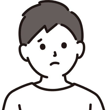 足全体の毛の濃さに悩む男性